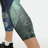 adidas Adizero Running Leggings Womens Fitness Green Blue Ladies Gym Eco