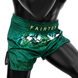 Fairtex Tonna Muay Thai Shorts BS1913 Green Kickboxing MMA