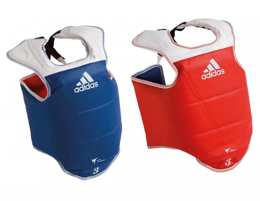 adidas Body Armour Chest Protector World Taekwondo Approved