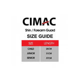 Cimac Elasticated Martial Arts Forearm Shin Guards