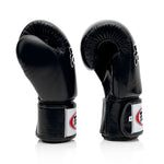 Fairtex BGV1 Boxing Gloves Leather Muay Thai Black