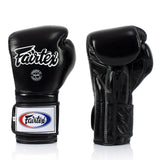 Fairtex BGV9 Leather Boxing Gloves Mexican Style Longer Cuff Muay Thai