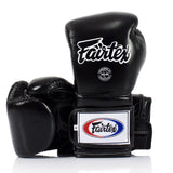 Fairtex BGV9 Leather Boxing Gloves Mexican Style Longer Cuff Muay Thai