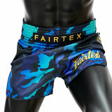 Fairtex Mens Muay Thai Shorts Golden Jubilee Luster BS1916