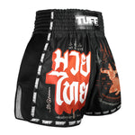 TUFF Muay Thai Shorts Hanuman Flying MSC102 Kickboxing Retro