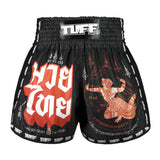 TUFF Muay Thai Shorts Hanuman Flying MSC102 Kickboxing Retro