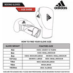 adidas Adispeed Pro Boxing Gloves Leather Sparring