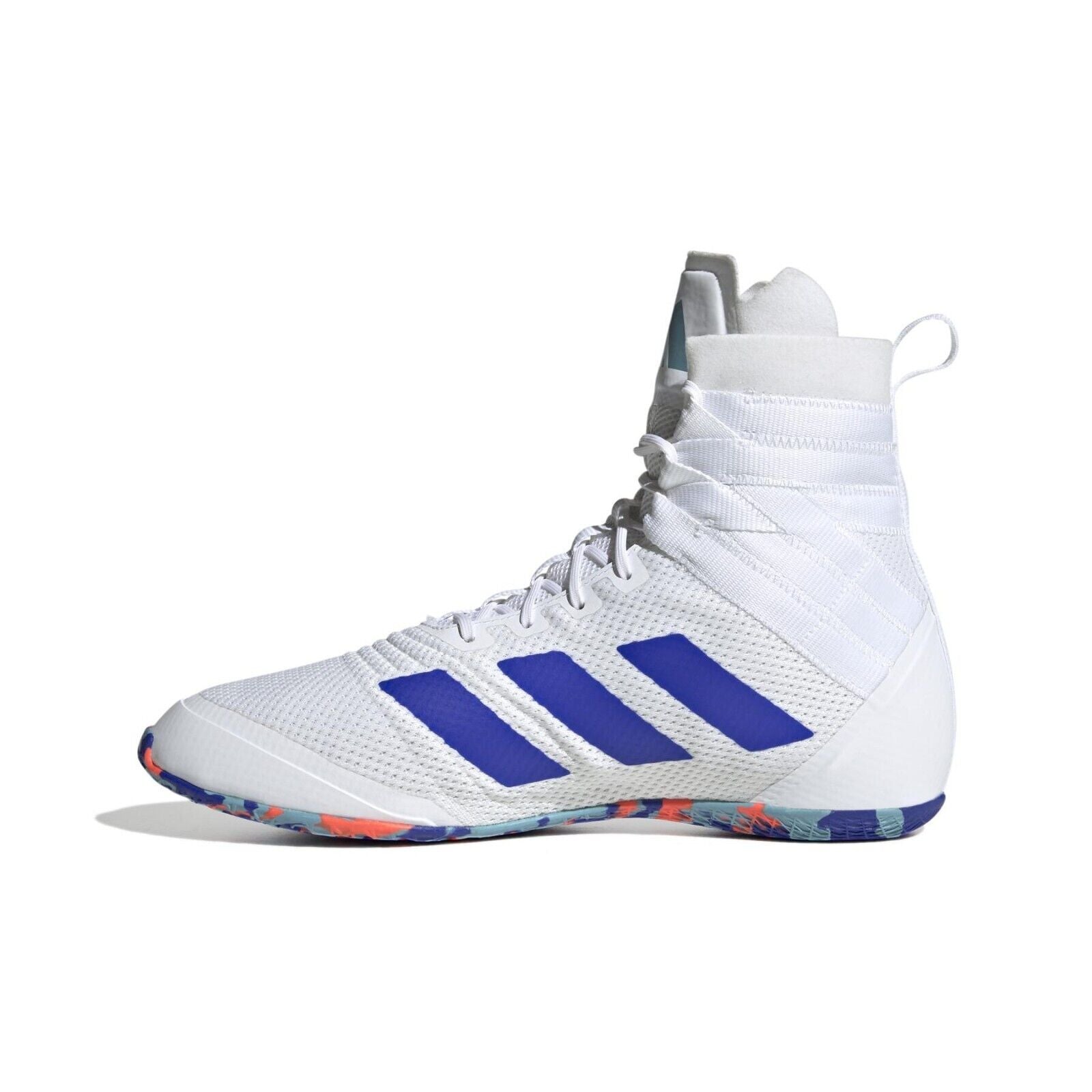 adidas Boxing Boots Speedex 18 Mens White Blue