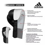 adidas Boxing Gloves Speed 50 Sparring Bag Training