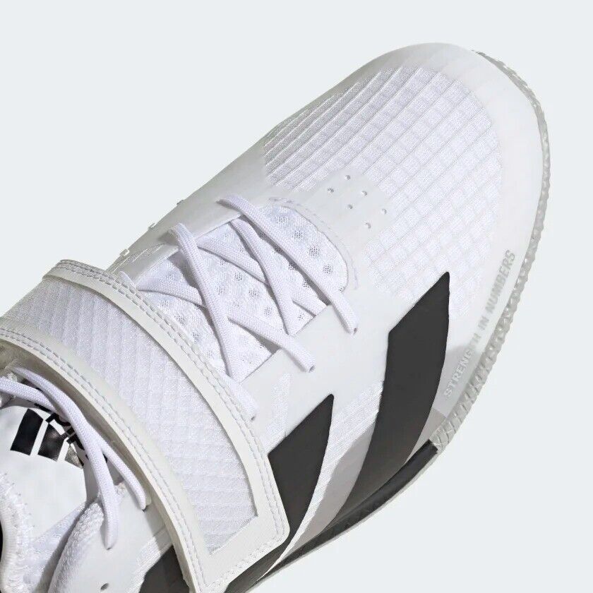 Adipower weightlifting hot sale shoes white