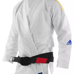 adidas Mens BJJ Gi Response White Jiu Jitsu Suit