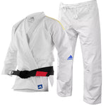 adidas Mens BJJ Gi Response White Jiu Jitsu Suit