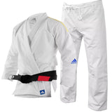 adidas Mens BJJ Gi Response White Jiu Jitsu Suit