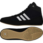 adidas Mens Havoc Wrestling Shoes Black Boxing Boots