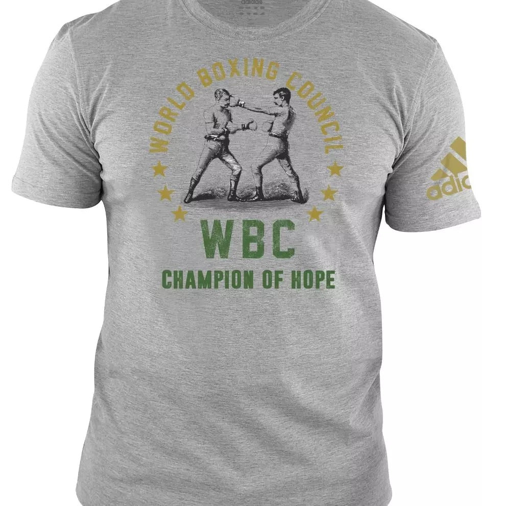 adidas WBC Heritage Boxing T-Shirt 100% Cotton