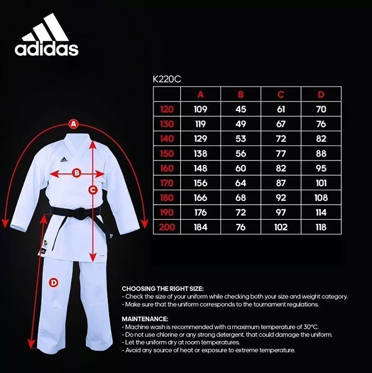 Update 74+ karate trousers size guide super hot - in.duhocakina