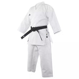 adidas Kids Karate Gi WKF Club Suit 8oz Polycotton White