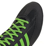 adidas Combat Speed 4 2024 Wrestling Shoes Boots Black Green