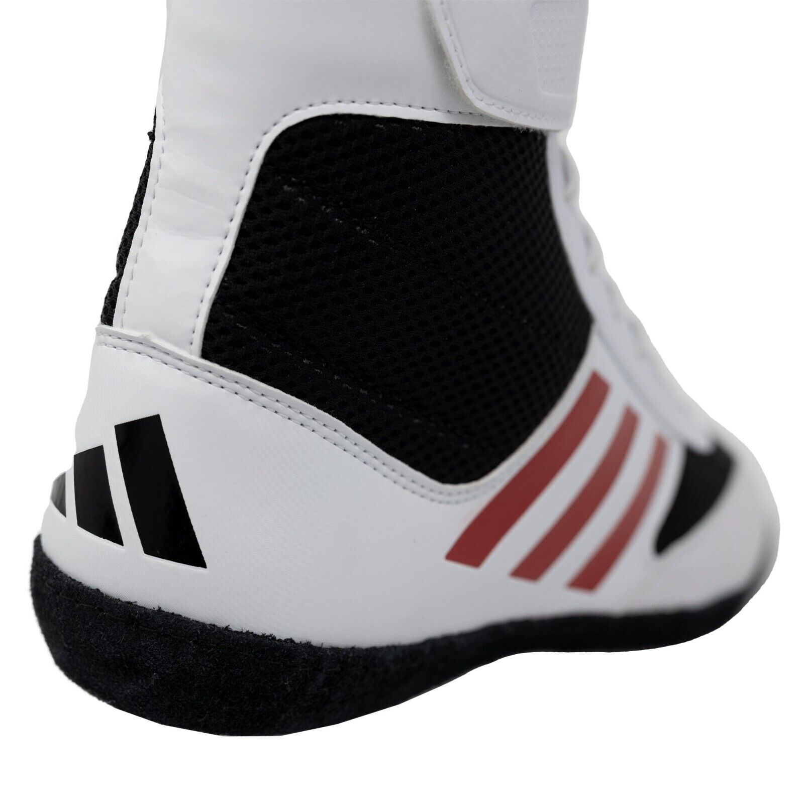 All white clearance adidas wrestling shoes