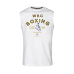 adidas WBC Boxing Vest White Cotton