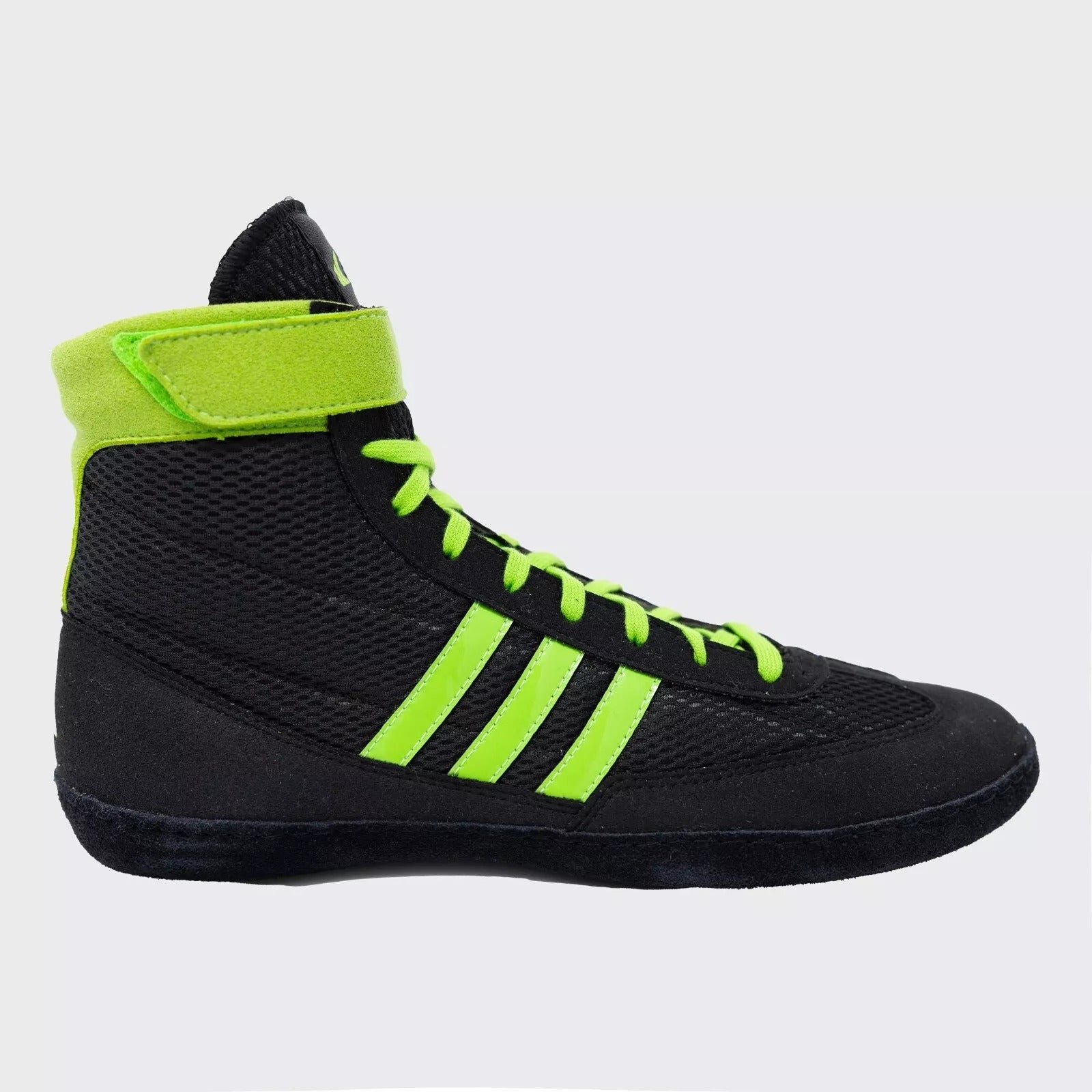 adidas Combat Speed 4 2024 Wrestling Shoes Boots Black Green