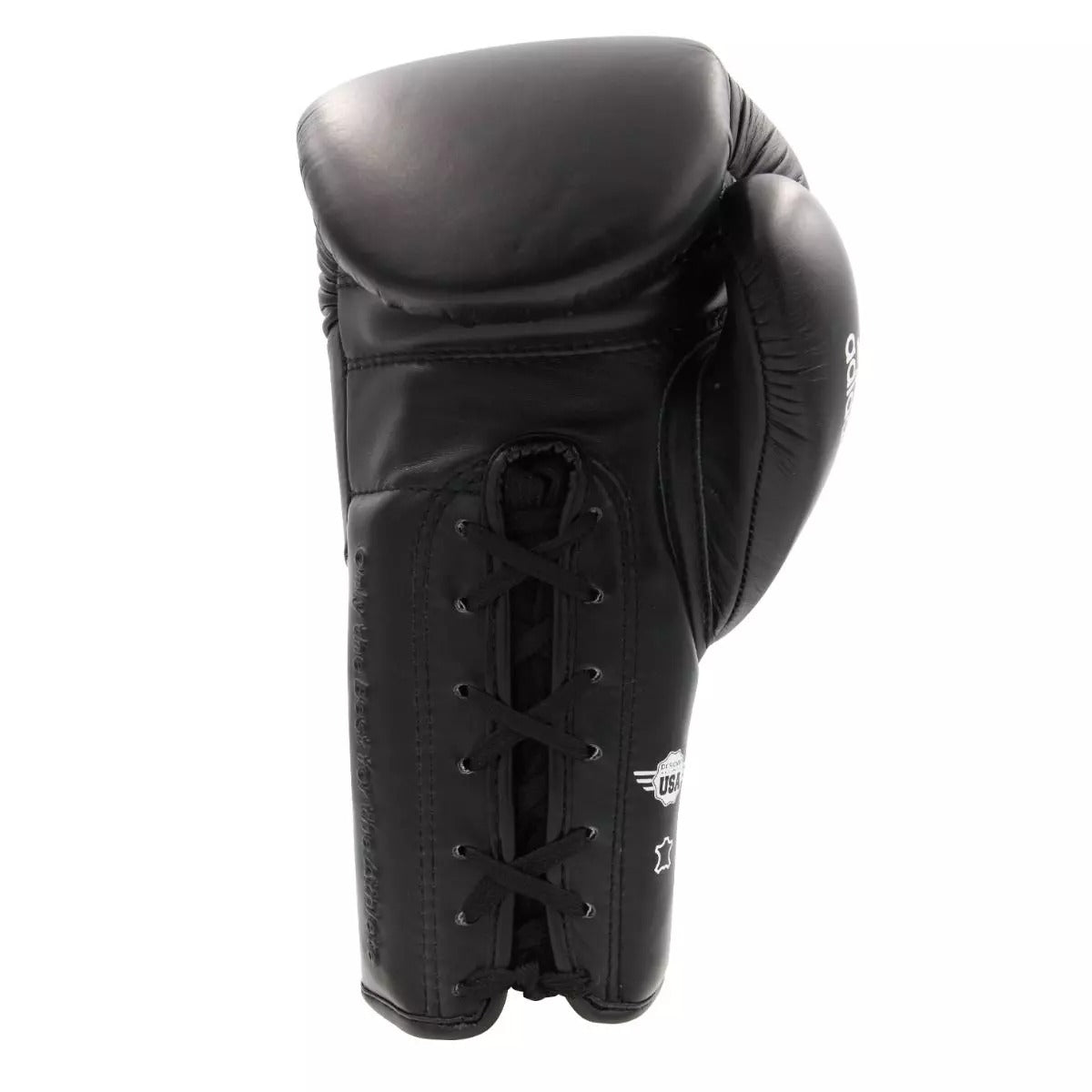 adidas Lace Up Boxing Gloves Adispeed Pro Leather