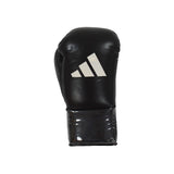 adidas AdiStar 3.0 Leather Pro Boxing Gloves BBBC Approved Metallic