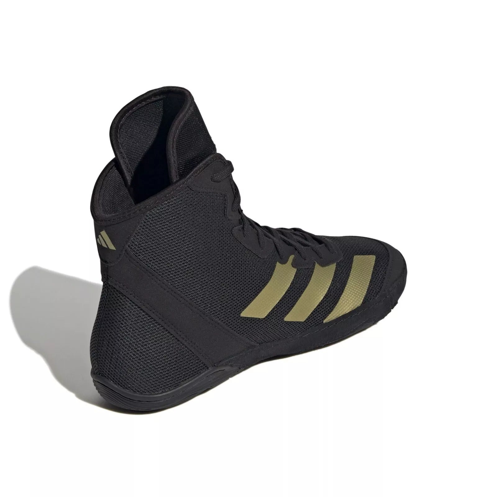 adidas Adizero 2024 Wrestling Shoes Black & Gold Boots