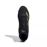 adidas Adizero 2024 Wrestling Shoes Black & Gold Boots