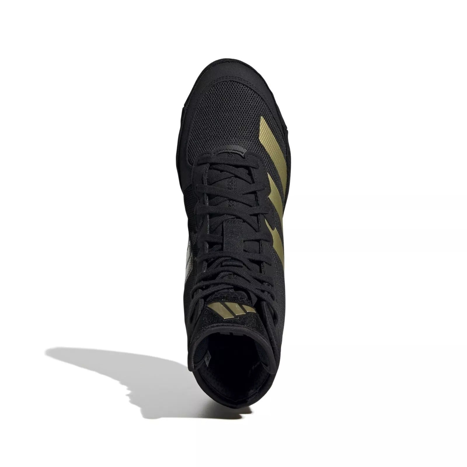 adidas Adizero 2024 Wrestling Shoes Black & Gold Boots