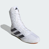 adidas Box Hog 4 Boxing Boots Mens White & Black