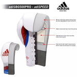 adidas AdiSpeed 500 Pro Lace Boxing Gloves