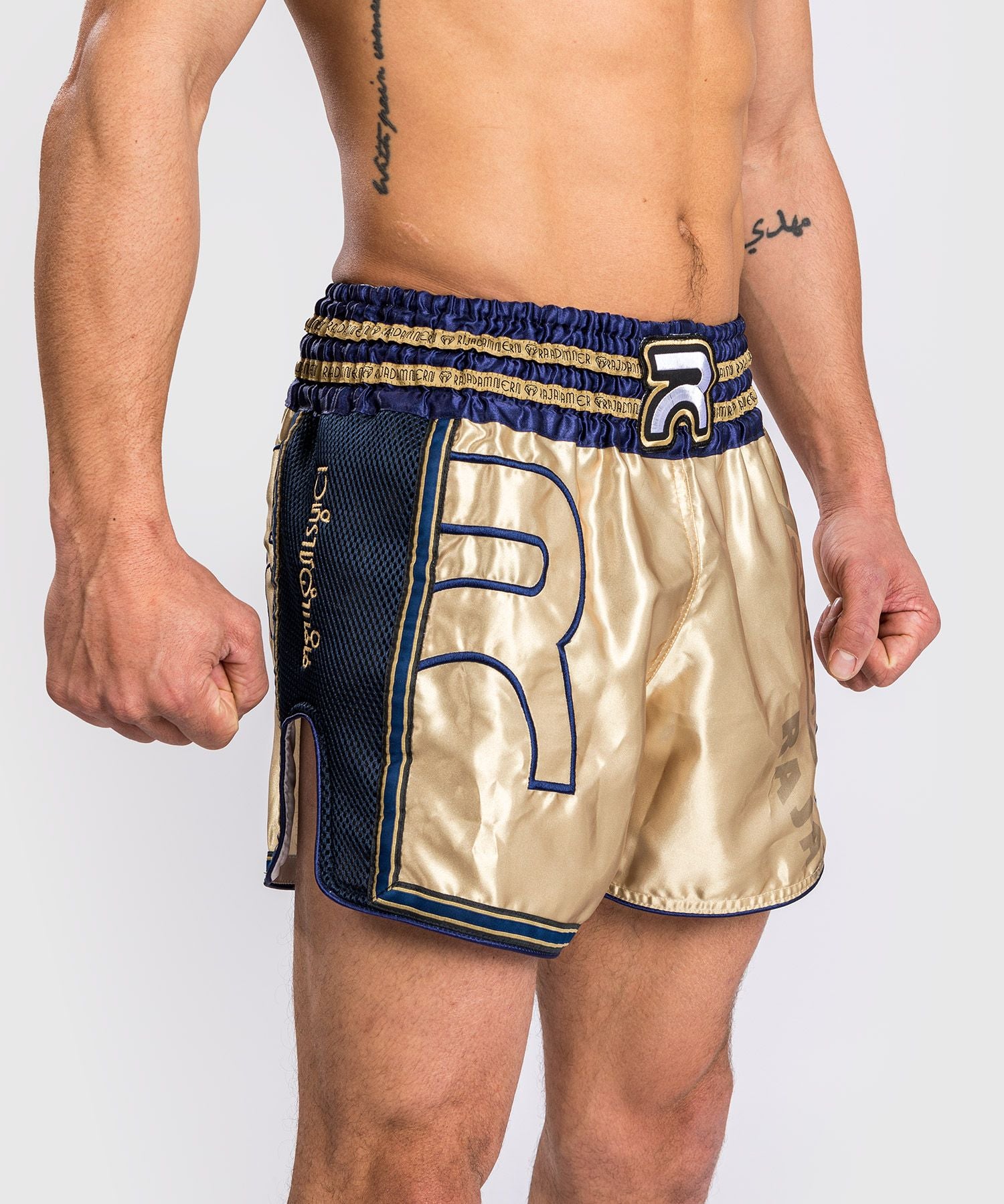 RAJADAMNERN X Venum Muay Thai Shorts - Sand Gold